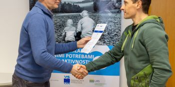 Podeljeni certifikati za strokovno usposobljenost za delo v športu z mladimi s posebnimi potrebami
